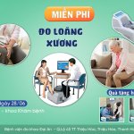 BỆNH VIỆN ĐA KHOA ĐẠI AN TỔ CHỨC CHƯƠNG ĐO LOÃNG XƯƠNG MIỄN PHÍ